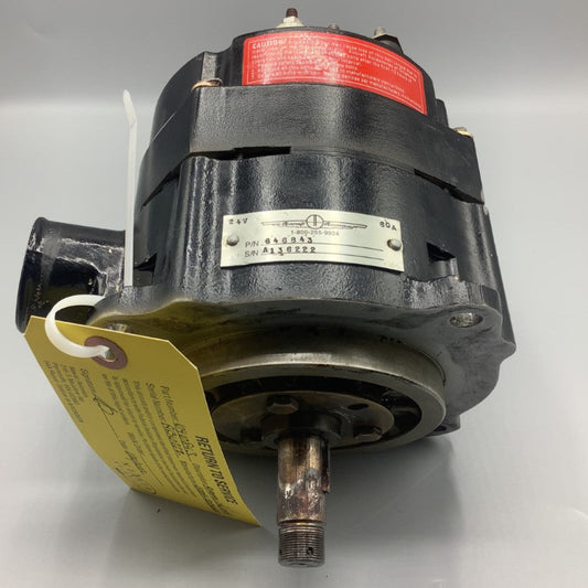 TCM Main Aircraft Alternator 60 Amp/24 Volt - Part Number: 646843